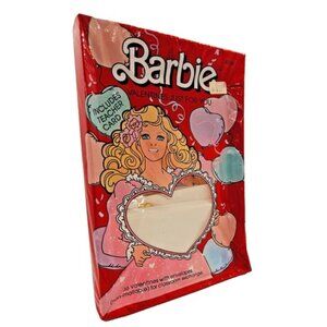 Barbie Valentines Just For You Vintage 1988 Set Of 36 With Envelopes
